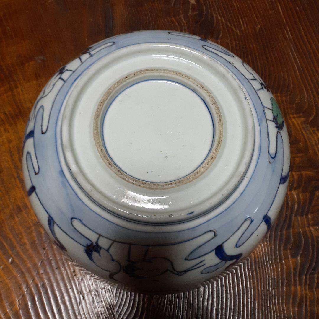 江戸時代金蘭出深皿2枚セット