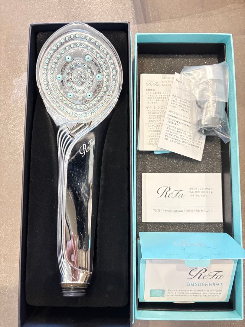 ReFa メタリックシャワーヘッド　保証書等完備品