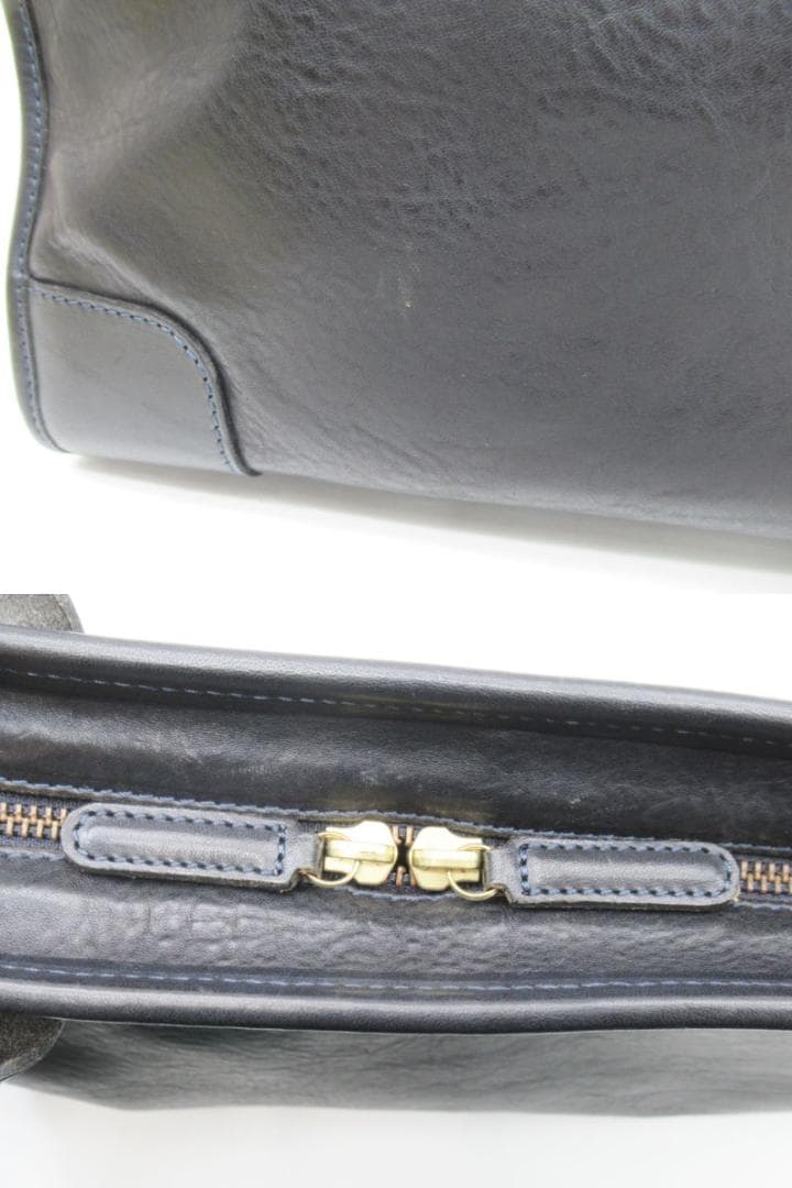 【正規品】フェリージ 12-39 ブリーフケース オールレザー ネイビー N41