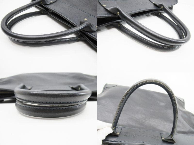 【正規品】フェリージ 12-39 ブリーフケース オールレザー ネイビー N41