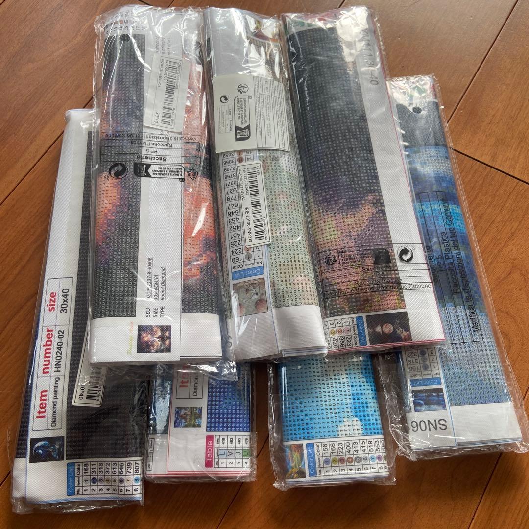 ダイヤモンドアート　10個セット