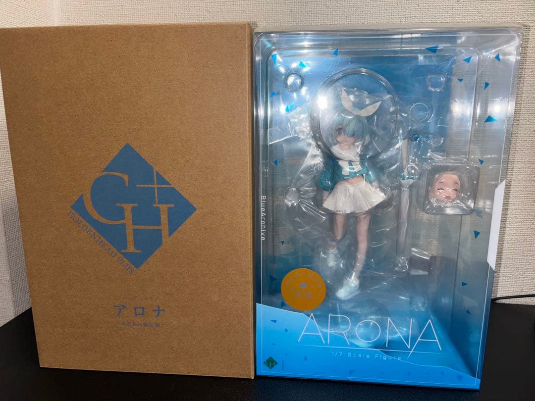 【開封済】ブルーアーカイブ 「アロナ」 1/7 完成品フィギュア あみあみ限定版