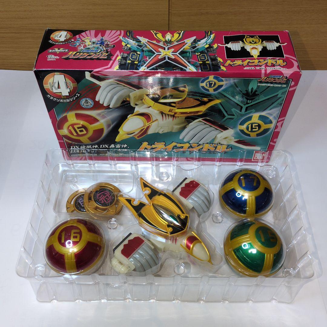 忍風戦隊ハリケンジャー・DX旋風神、轟雷神、天空神、カラクリボール、その他セット