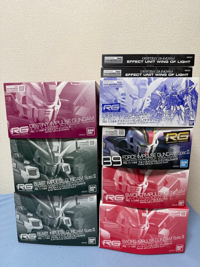 ク*コ様 RGインパルス、デスティニーセット