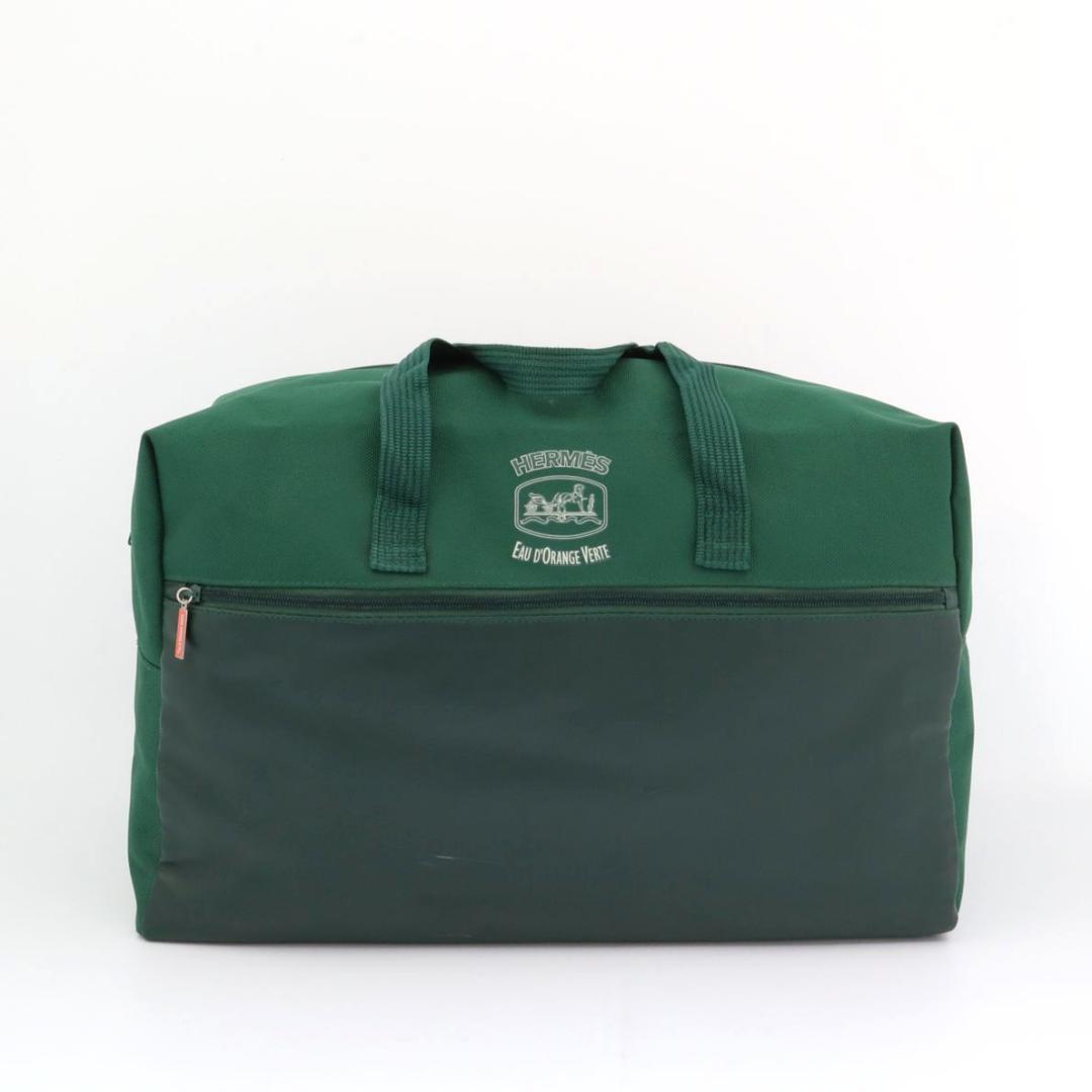 エルメス オードランジュヴェルト ボストンバッグ トラベルバッグ 旅行かばん