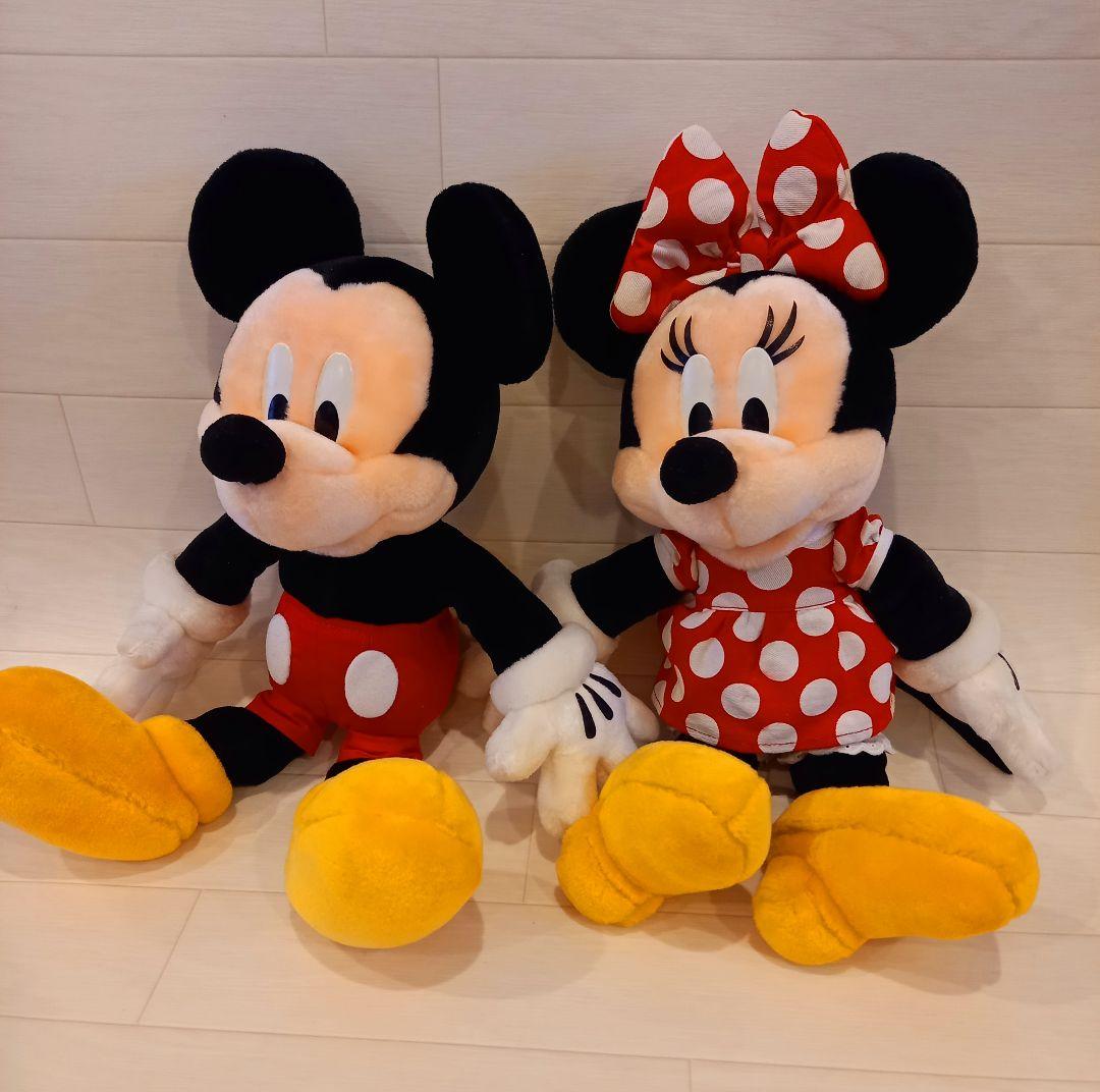 ディズニー　ミッキー　ミニー　ぬいぐるみ　２点セット　レトロ　TDR　公式