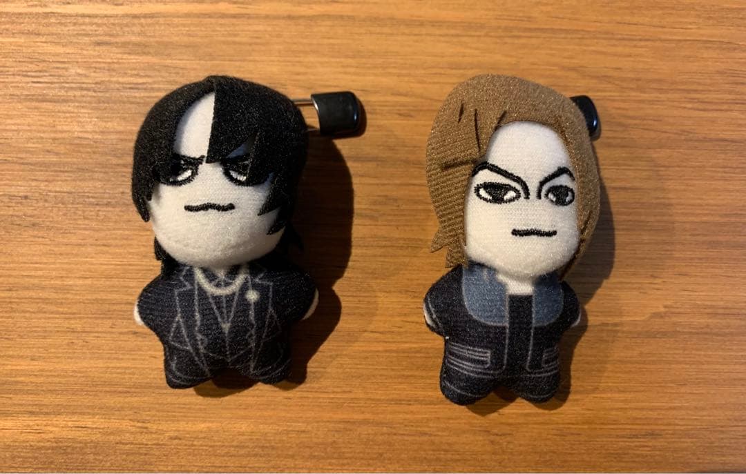 【希少／未使用】BUCK-TICK 櫻井敦司・樋口豊　ぬいぐるみバッチ