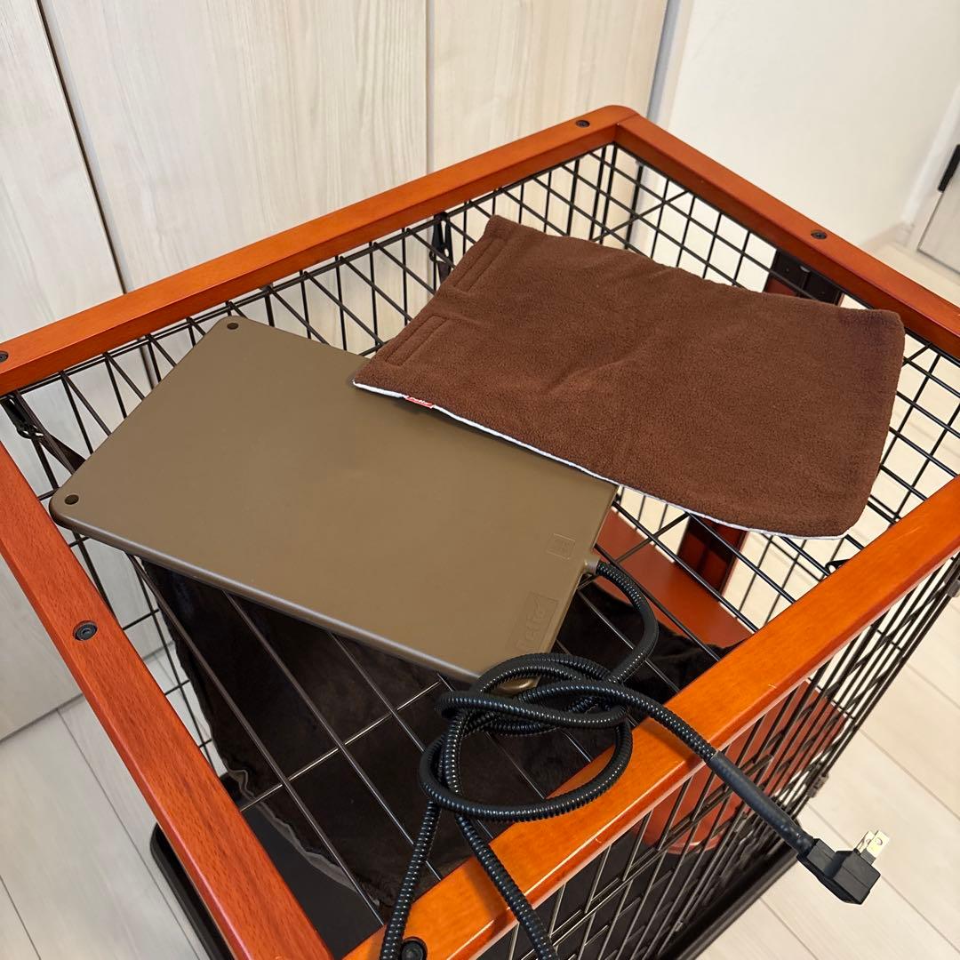 INPET Cat Mini キャットケージ ハンモック付き ブラウン