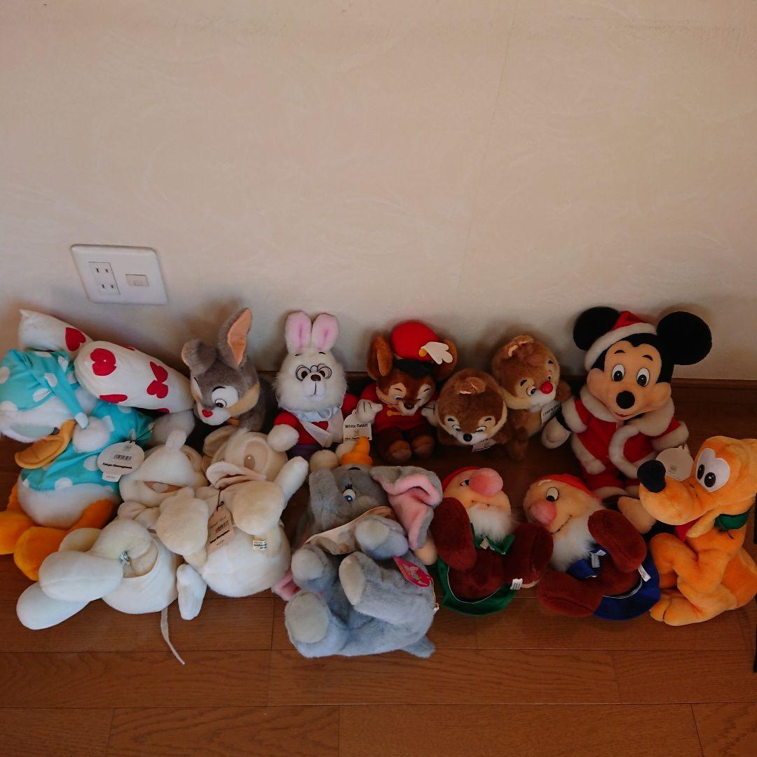 ディズニーランド ぬいぐるみ ヴィンテージ