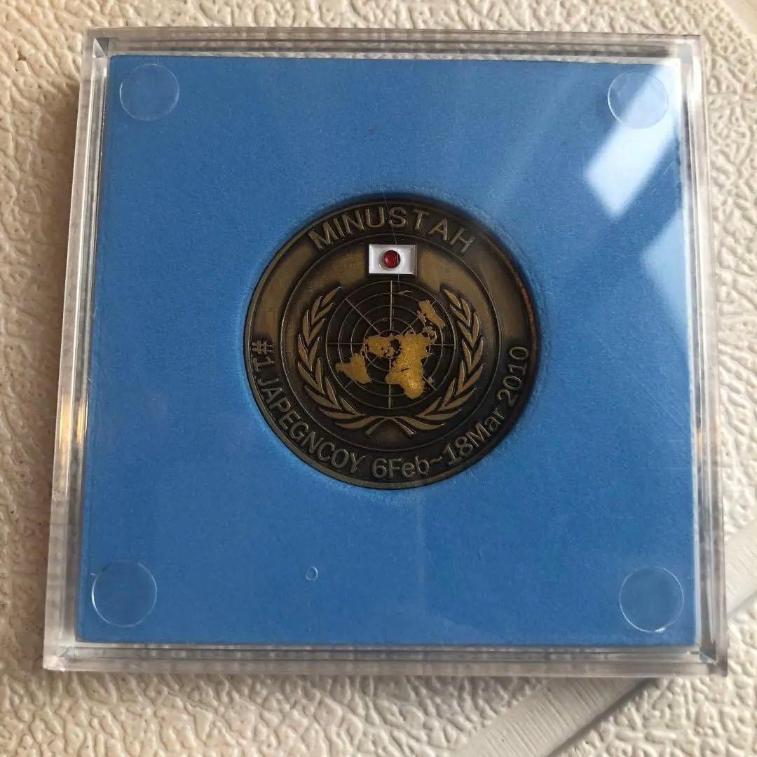 自衛隊 メダル ミリタリー 陸自 記念品 中即連 ケース付き