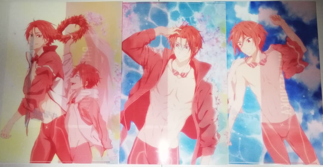 Free! FS 松岡凛 クリアファイル セット 前売り特典