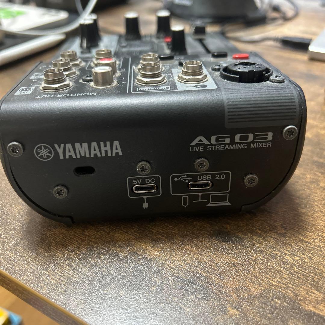 【箱無し】Yamaha AG03 ライブストリーミングミキサー