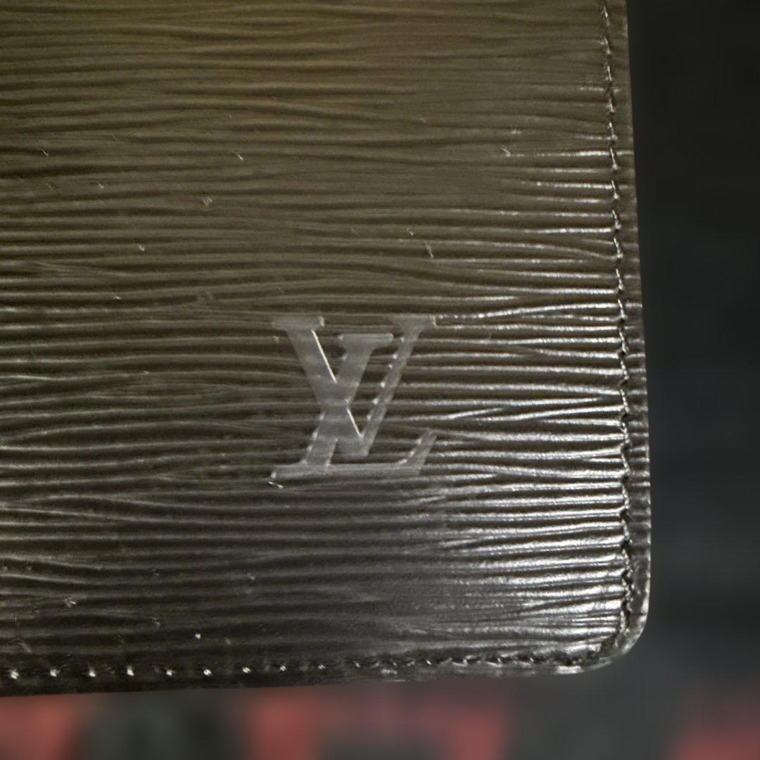 訳ありLouis Vuitton ビジネスバック　エピ　コンセイエ　BLACK