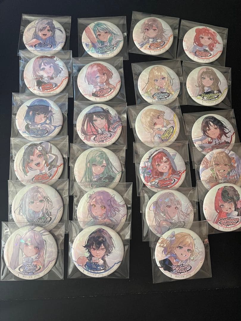 く*ー様 ぶいすぽ SHOWDOWN ホログラム缶バッジ 全23種ブック型缶バッ