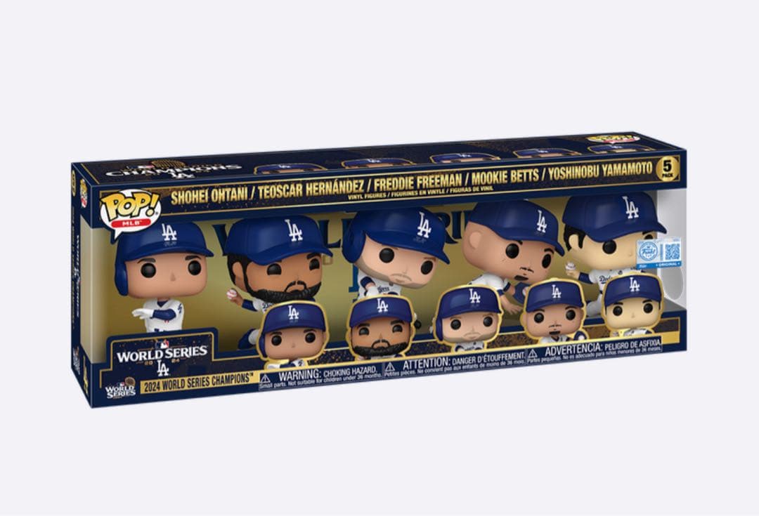 限定品！2024年ドジャース ワールドシリーズフィギュアセット 大谷 山本