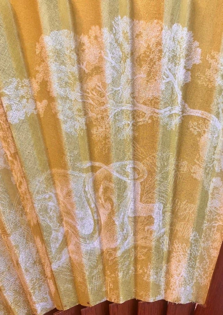 【新品・未使用】CHRISTIAN DIOR萌黄色扇子 トワル ドゥ ジュイ