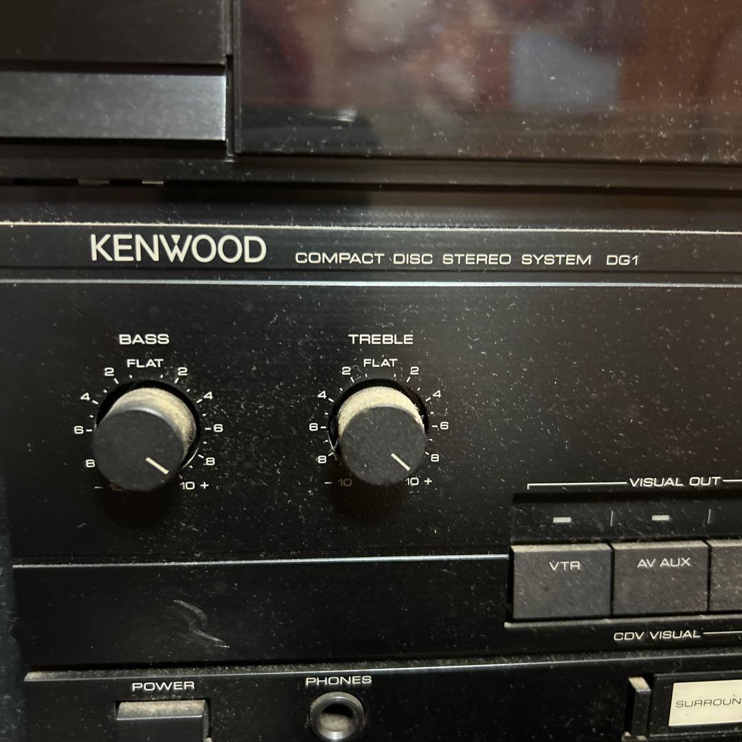 【ジャンク品】ケンウッド KENWOOD コンポ  スピーカー DG1