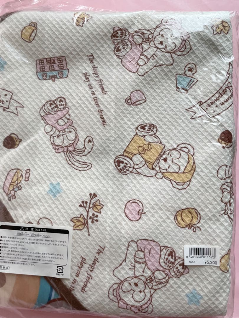 ダッフィーオータムスリープオーバーワッフルケット