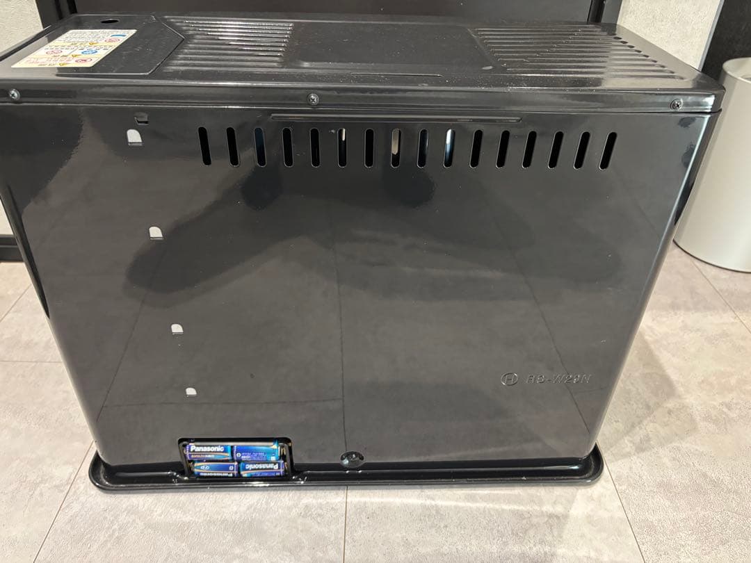 RS-W29N 灯油ストーブ 黒