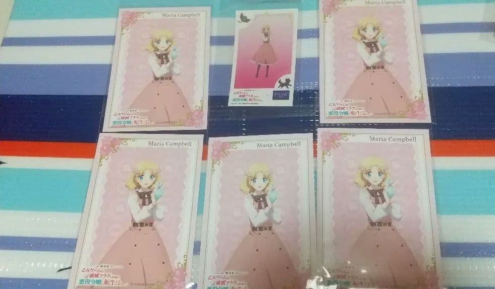 乙女ゲームの破滅フラグしかない悪役令嬢に転生し はめふら ポスカ シール