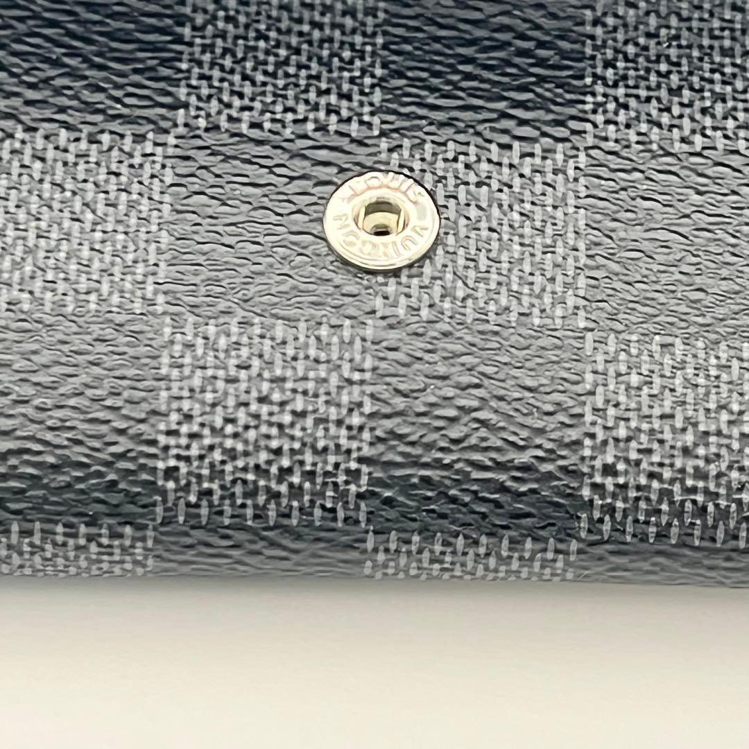 ルイヴィトン LOUIS VUITTON ダミエ ブラックキーケース　超美品