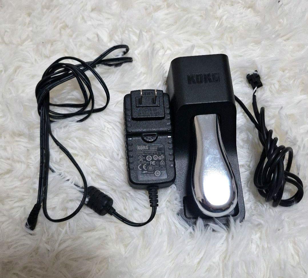 【状態良好】KORG デジタルピアノ B1 ホワイト スタンド セット