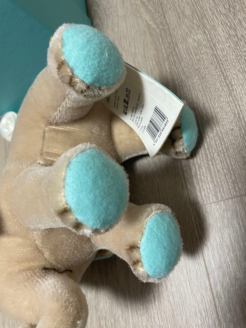 【新品】ティファニー✖️シュタイフ　エレファント　TIFFANY✖︎steiff