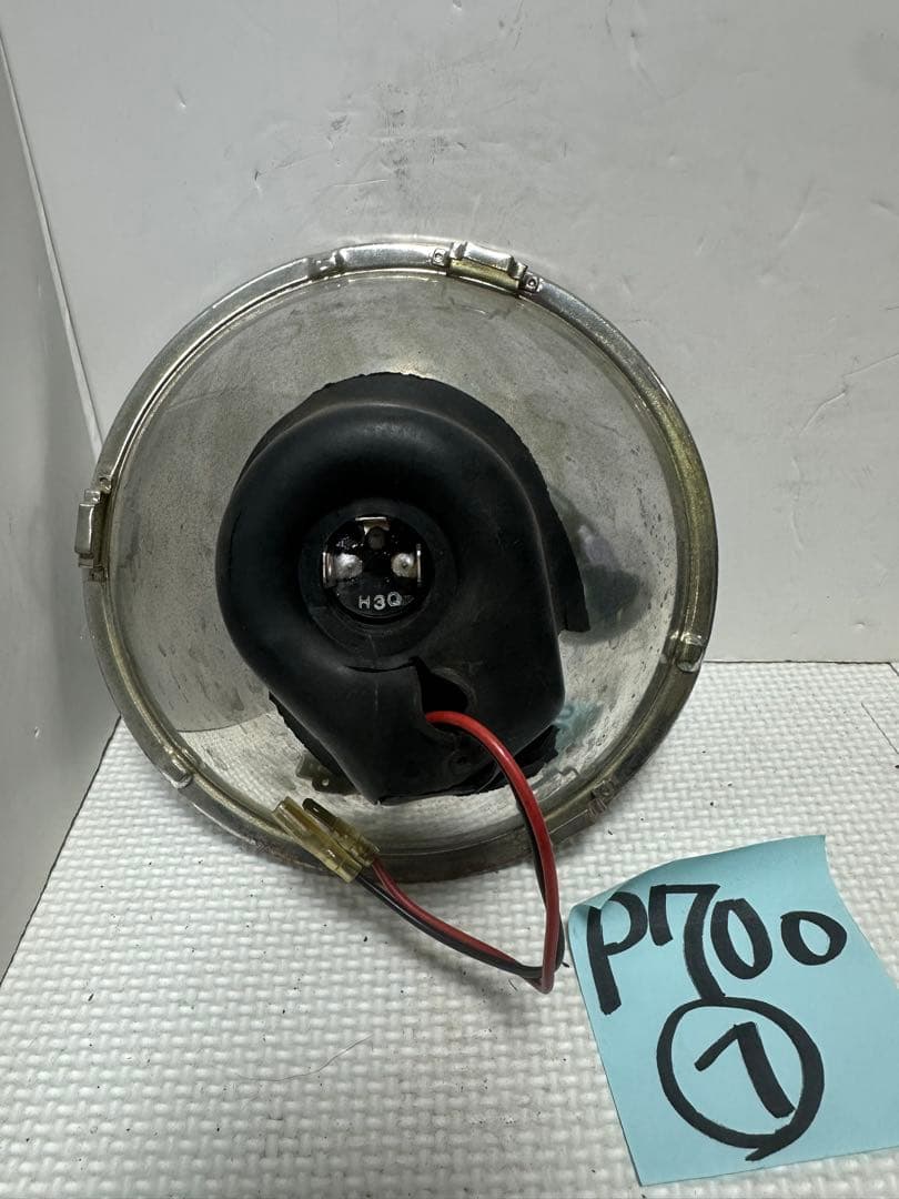 当時物180π用ルーカス/スリーポイントヘッドライト