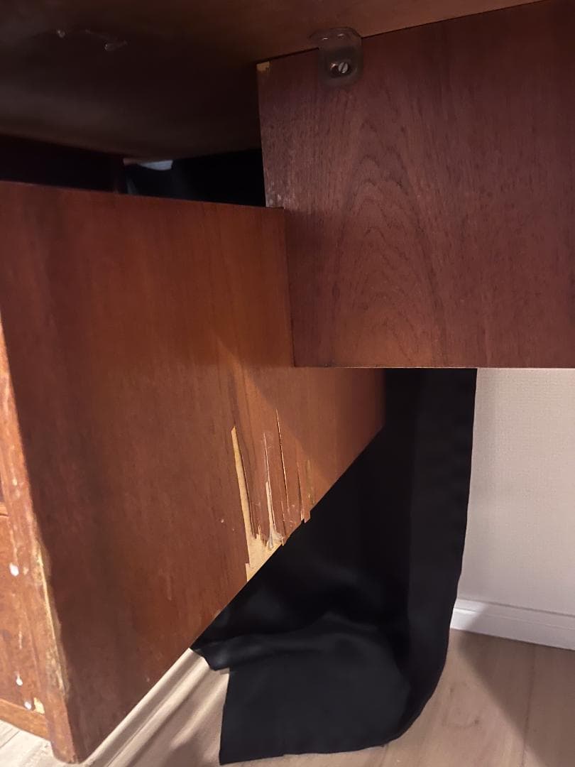 北欧ヴィンテージ　デンマーク【中古】デスク チーク