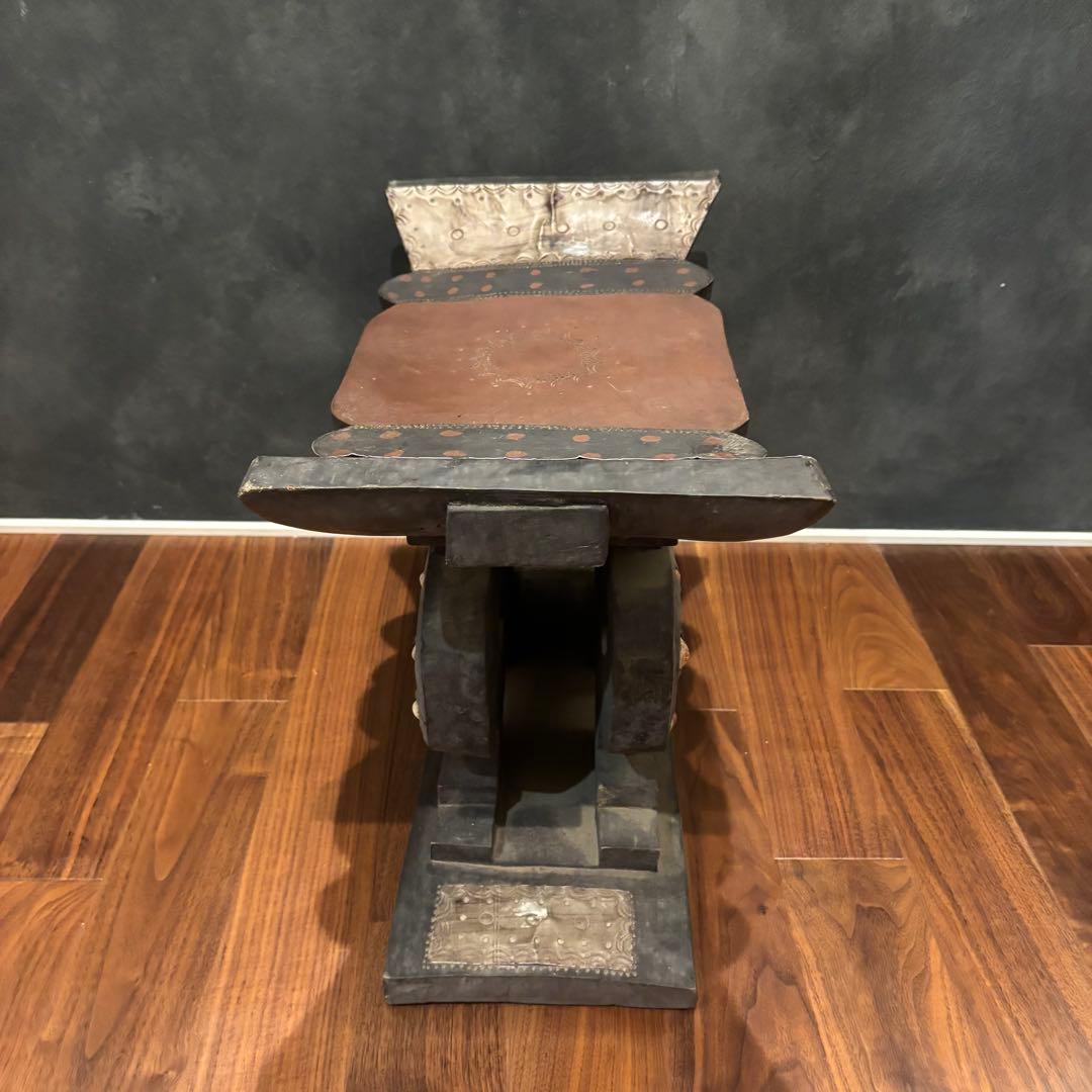 プリミティブなスツール 民族 ヴィンテージ ミッドセンチュリー