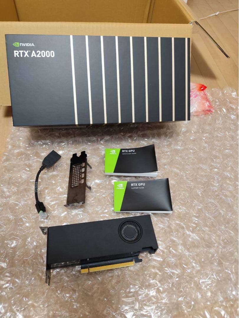 NVIDIA RTX A2000 6GBモデル