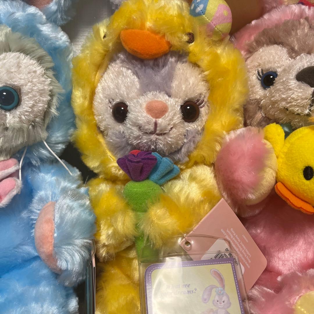 ダッフィー　香港ディズニー　イースター　シェリーメイ　ジェラトーニ　ステラルー