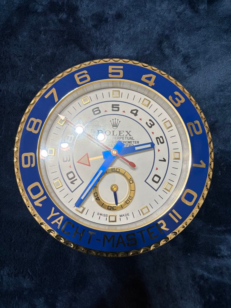 ロレックス　ヨットマスターll　壁掛け時計