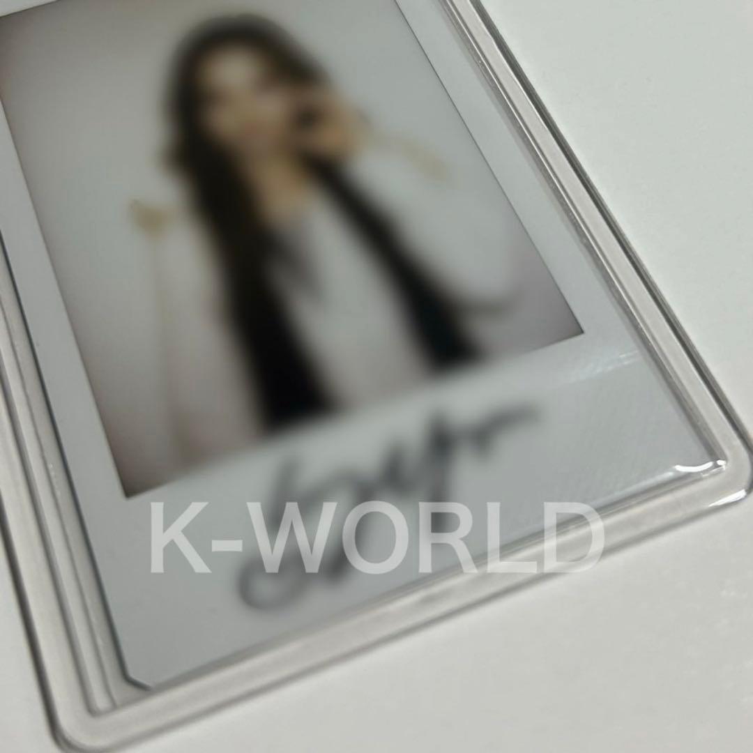 NMIXX FORWARD soundwave 直筆サイン ポラロイド ソリュン