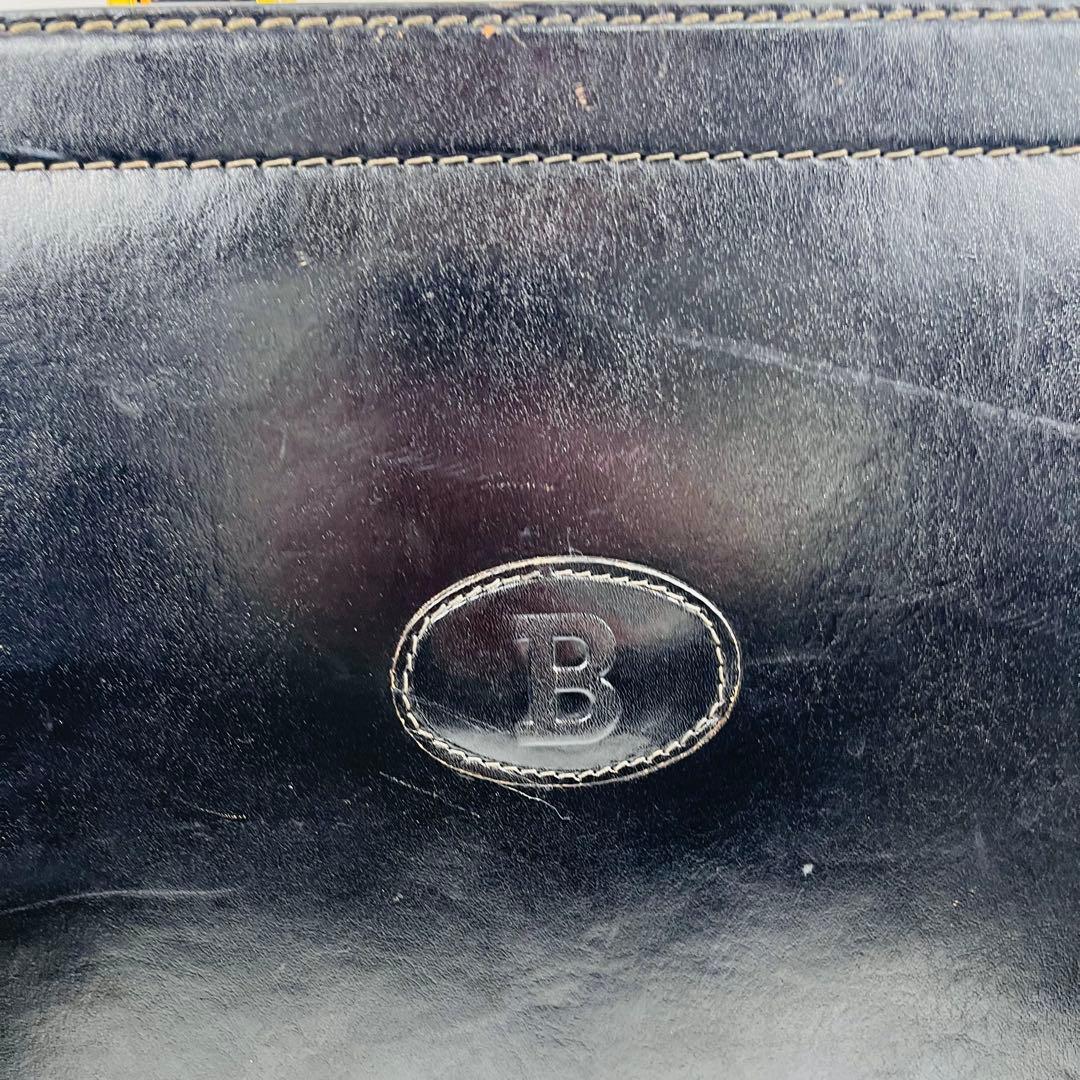 Bally バリー　レザー アタッシュケース　ヴィンテージ　ブラック