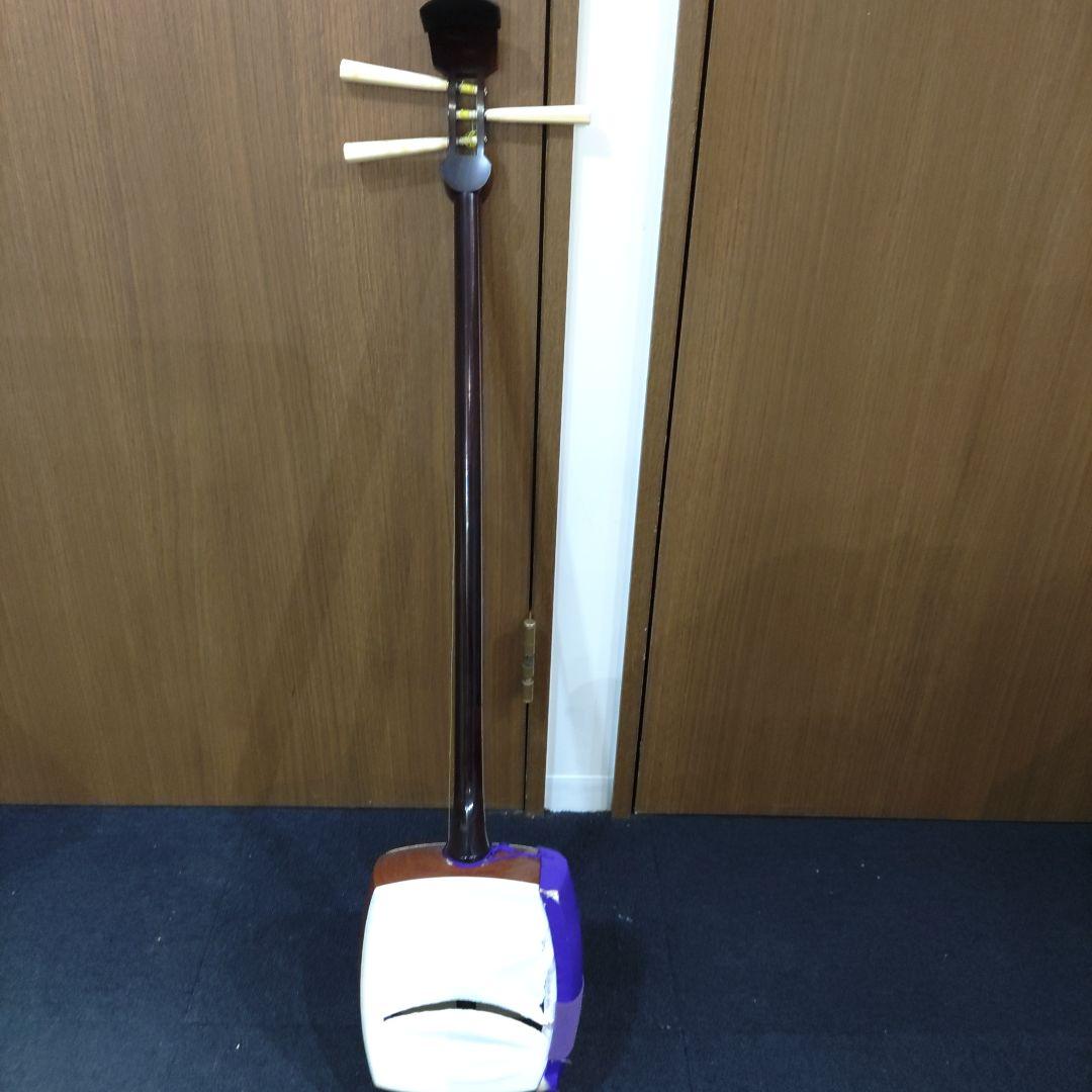 VMPD7-1014-17 三味線 弦楽器 破れあり
