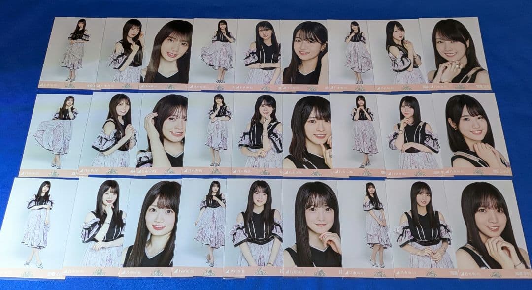 乃木坂46 same numbers　生写真　３８コンプ　１１４枚　フルコンプ