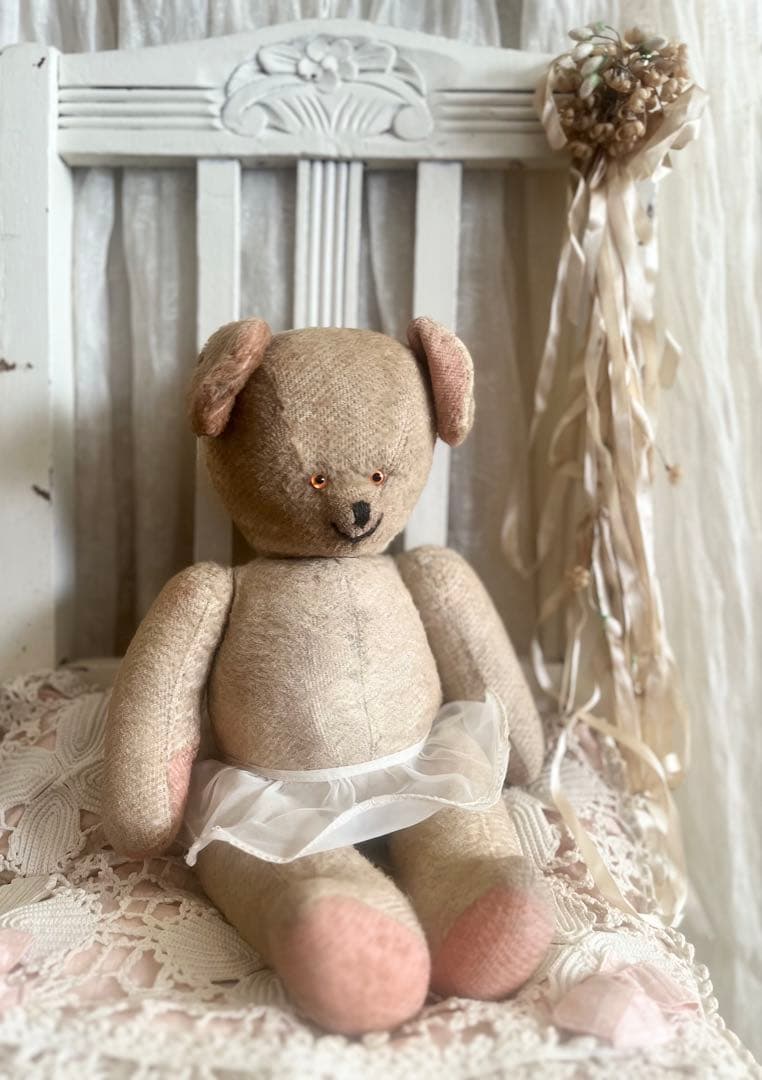 アンティークフランスイギリステディベア ぬいぐるみベアくまドール