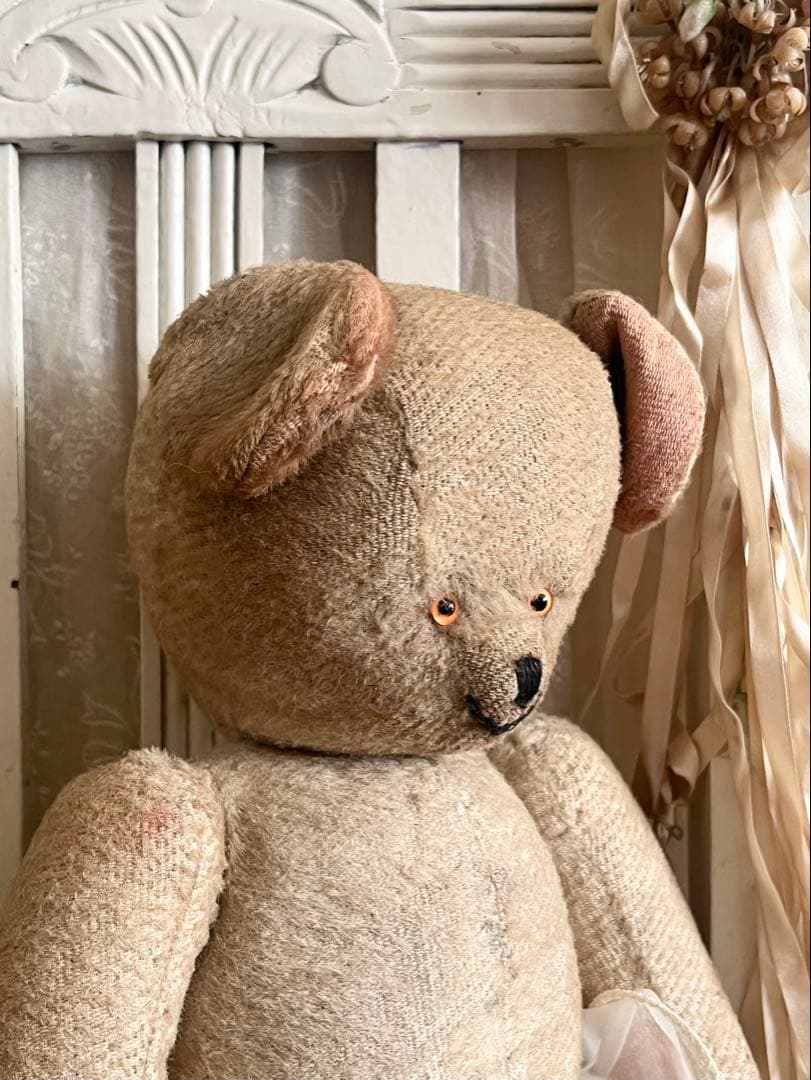 アンティークフランスイギリステディベア ぬいぐるみベアくまドール