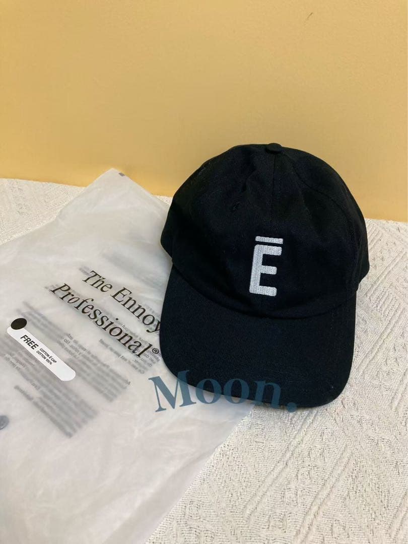 ENNOY COTTON Ē CAP ブラック 2025最新モデル 新品