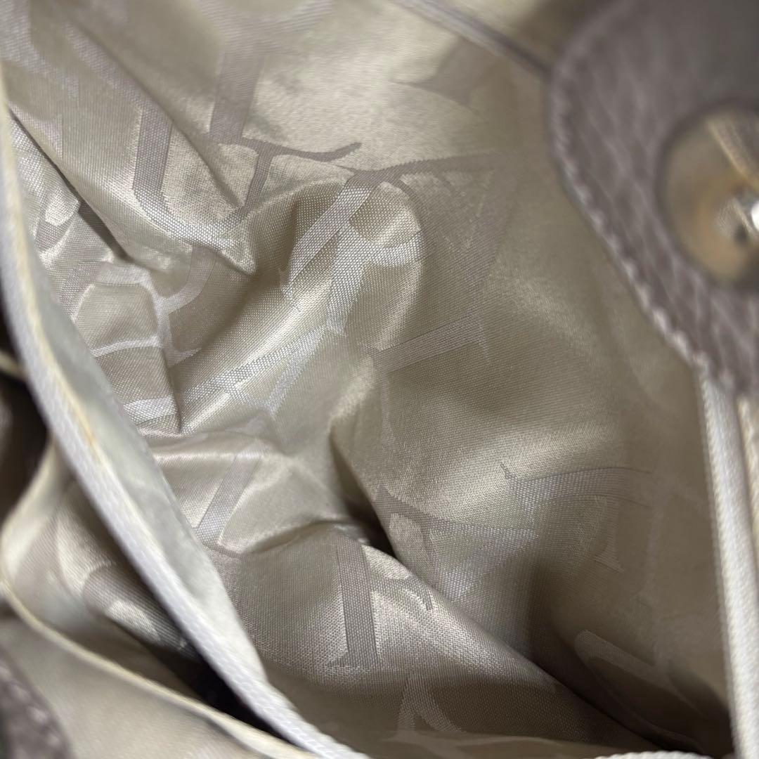 【良品】フルラ　カプリッチョ　2way ショルダーバッグ　ハンド　グレー斜め掛け