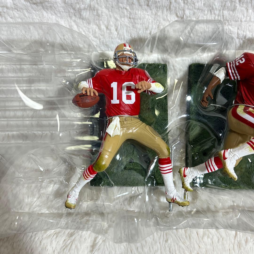 【美品】NFL フィギュアセット Montana, Lott, Rice