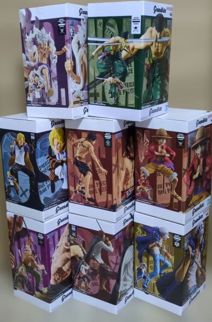 未開封　ワンピース Grandista フィギュア 8体セット