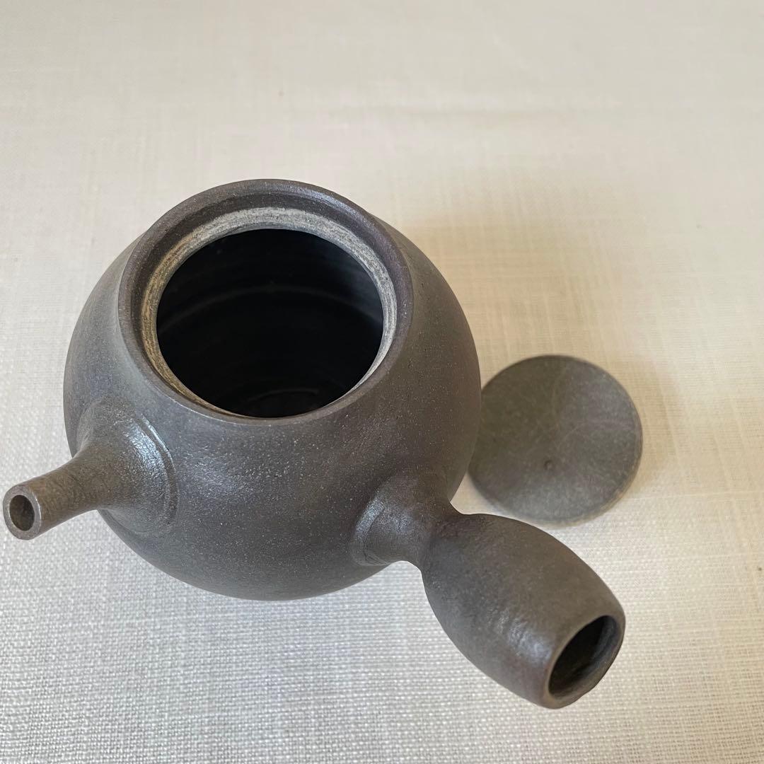 人気作家　黒田隆　球形急須 陶器　伝統工芸品