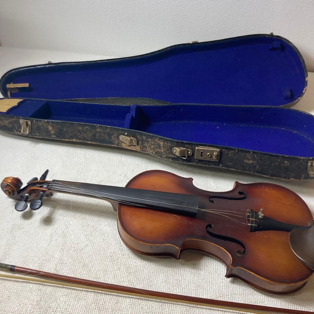 SUZUKIバイオリン ケース付き ブラウン 4本弦