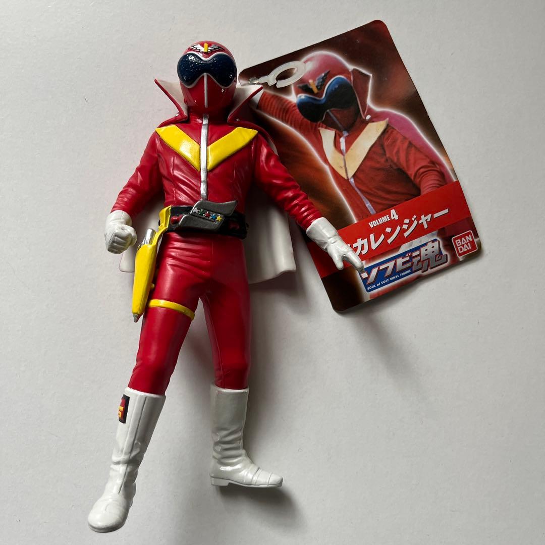 ソフビ魂　秘密戦隊ゴレンジャーフィギュア 5体セット