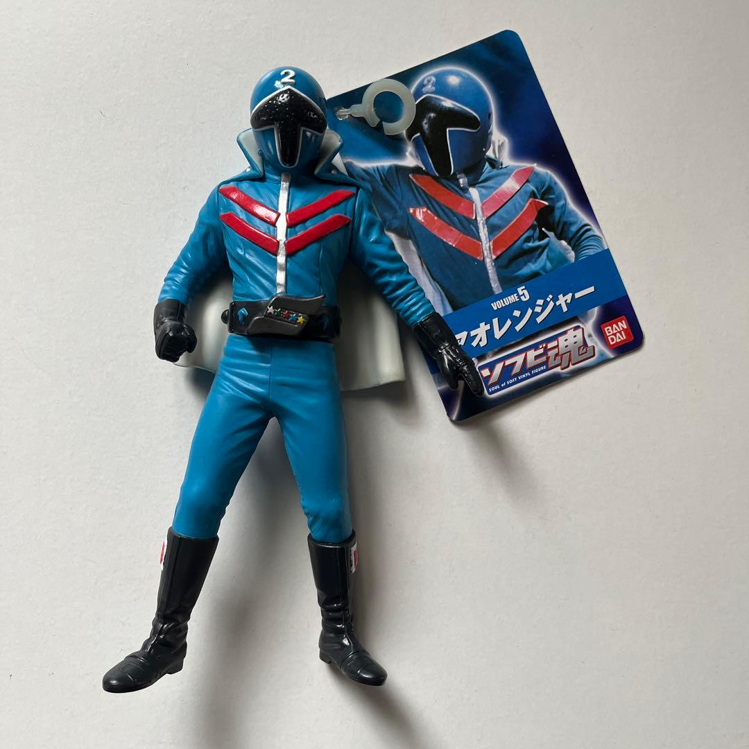 ソフビ魂　秘密戦隊ゴレンジャーフィギュア 5体セット