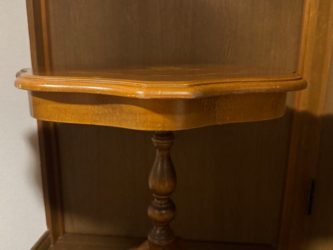 現品渡し　象嵌　イタリア　コーヒーテーブル　丸テーブル　サイドテーブル