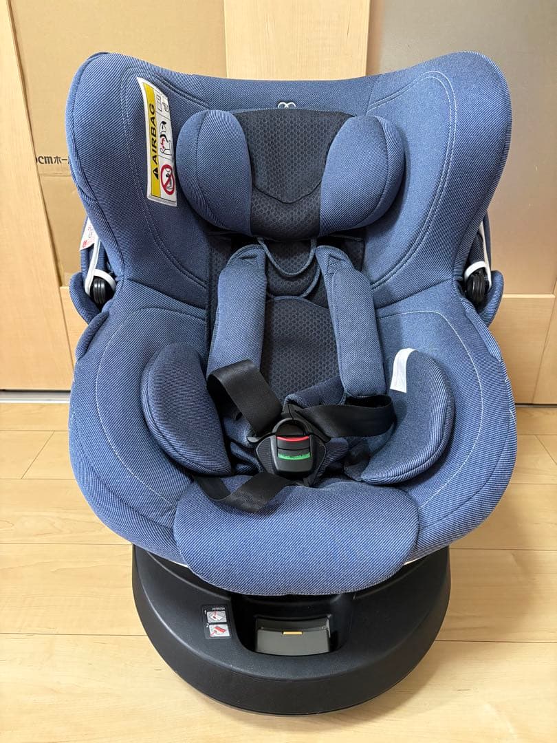 回転式チャイルドシート ネイビー