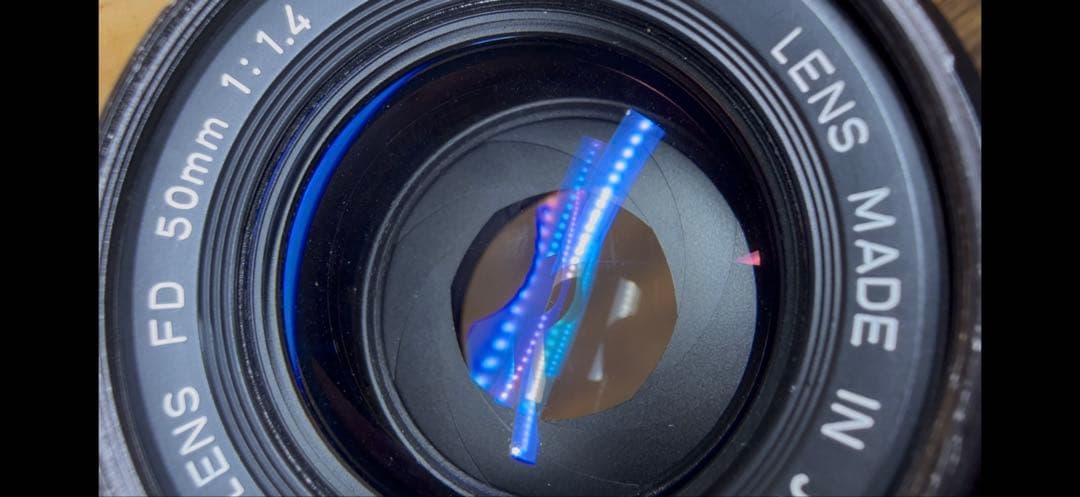 フィルムカメラ Canon AE-1 Program NEW FD 50mm f1.4 f1.8